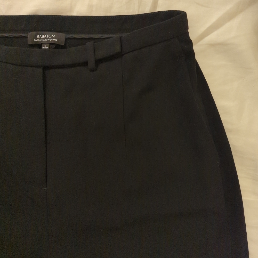 Babaton high waisted wide leg pant